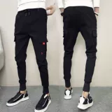 Трендовые брендовые штаны, популярно в интернете, в корейском стиле, коллекция 2021