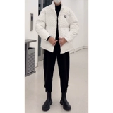 Martens, черные демисезонные утепленные штаны, повседневные брюки на липучке