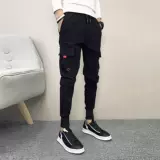 Трендовые брендовые штаны, популярно в интернете, в корейском стиле, коллекция 2021