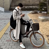 Плащ в английском стиле, осенняя демисезонная тонкая цветная куртка, в британском стиле, изысканный стиль, длина миди