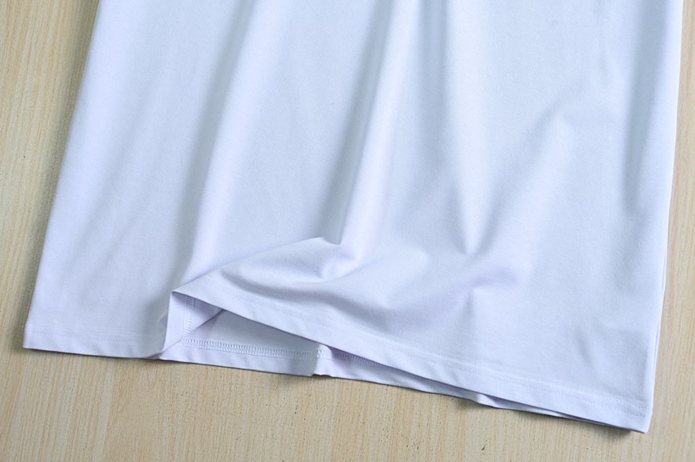 Футболка polo, простой и элегантный дизайн, с вышивкой, оверсайз, короткий рукав 