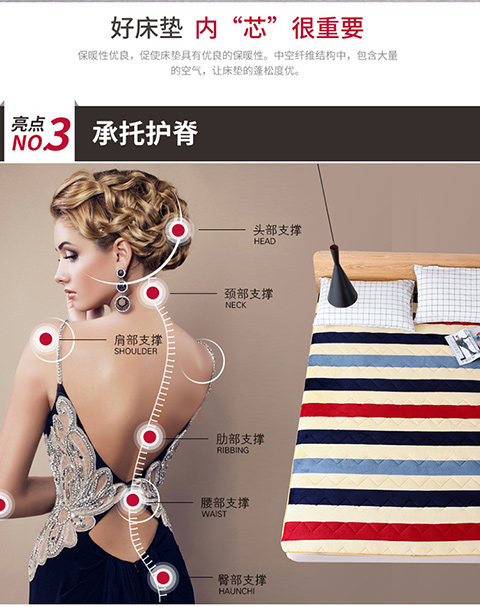 1 giường đơn nệm 0,9 1,9 0.8m giường ký túc xá sinh viên pad 90 sub-2 năm mét dày tầng cứng 5cm1.0 - Nệm đệm
