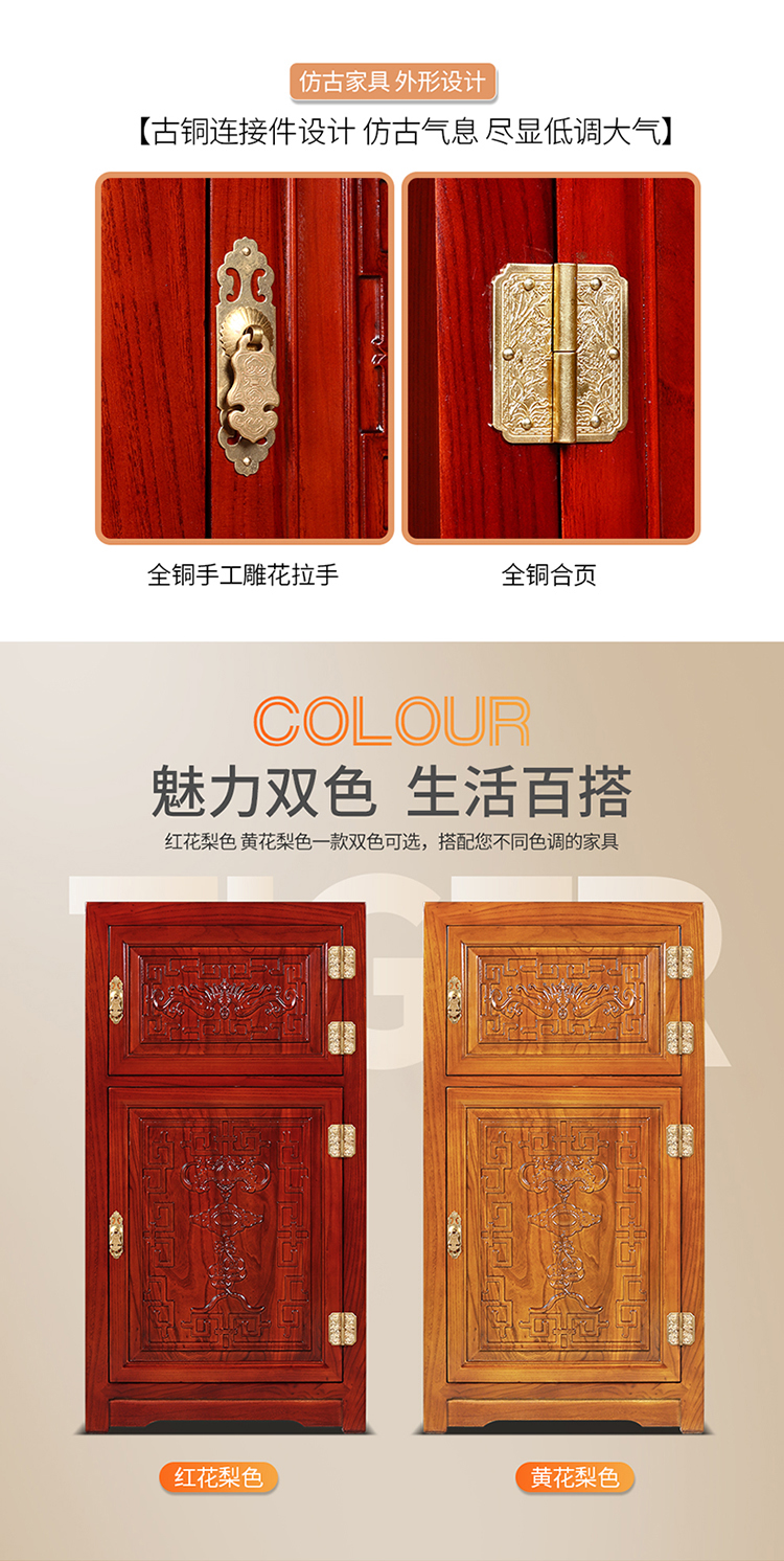 Tiger thương hiệu an toàn 3C được chứng nhận cũ Elm gỗ đầu giường bàn nhà đôi cửa mật khẩu dấu vân tay phần mật khẩu điện tử đám mây đám mây thông minh hộp an toàn