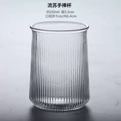 Park Hara good high temperature resistant glass tea cup heat resistant glass cup water cup wine glass small Cup