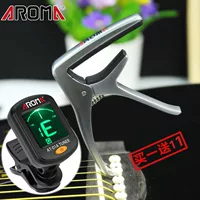 Guitar Tuner Capo Arnoma 01A Gói Ballad Điện Gỗ Guitar Guitar Phụ kiện Hợp kim Đầu dò hợp kim - Phụ kiện nhạc cụ dây đàn guitar elixir