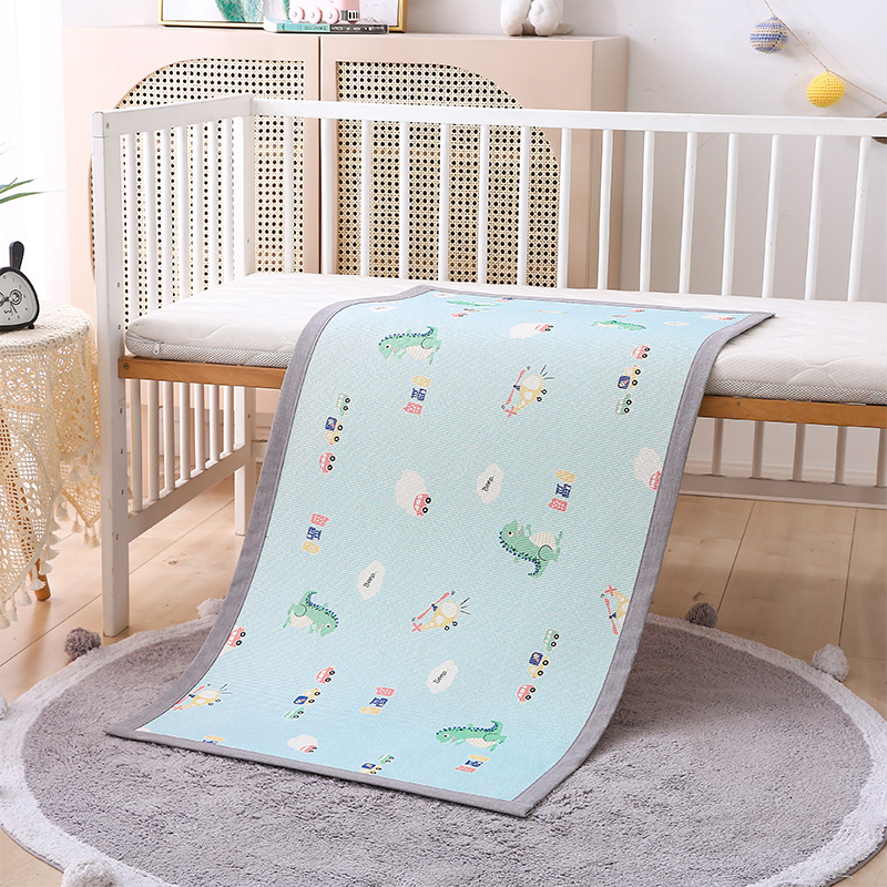 Baby's childhood kindergarten nap baby baby's baby's crib ice silk cool seat breathable newborn chamber summer