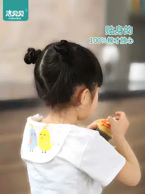 Baby cotton sweat towel baby baby child with big sweat towel child kindergarten pad back towel gauze children child