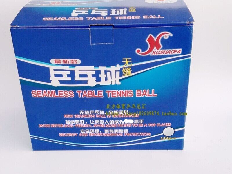 Bóng bàn chính hãng Xu Shaofa Vật liệu mới 40+ bóng bàn liền mạch một quả bóng đào tạo bóng nhựa vợt bóng bàn meta