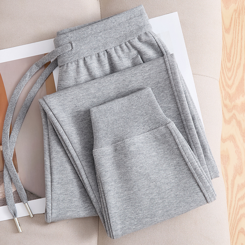 High-End Light Gray Sweatpants Unisex Autumn and Winter Trendy Fashion Casual Long Pants Loose Joggers Versatile Sweatpants High-End Light Gray Sweatpants Unisex Autumn and Winter Trendy Fashion Casual Long Pants Loose Joggers Versatile Sweatpants