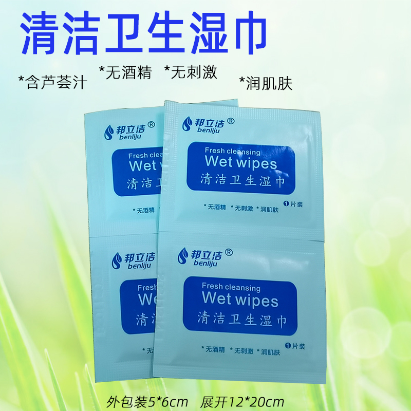 Disposable cleaning wet paper towel moisturizing skin outdoor travel poop-style wiping sheet cleaning wet wipes 10 pieces