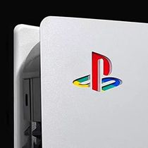 PS5 logo贴纸彩贴PS5个性DIY贴纸主机贴纸侧边贴条防刮改装花色贴