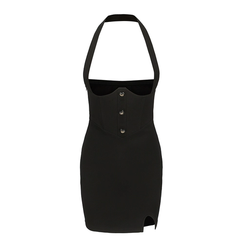 Подтяжки, весеннее трикотажное платье, 2023, в корейском стиле, с акцентом на бедрах