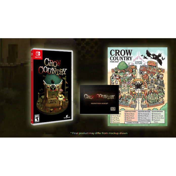 In Transit Crow Country Switch Physical Card Us Version Has Chinese Language