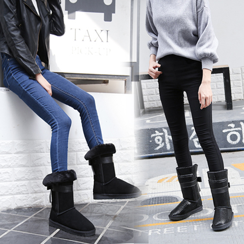 Bottes hiver pour femme en TPR  - Ref 3246096 Image 3