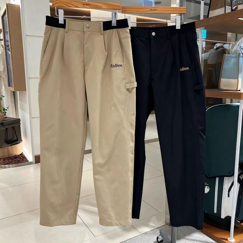 Korean Golf Clothing Men's 2025 New Fashion Versatile Sports Casual Quick-Drying Trendy Long Pants
