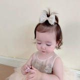 黄小妞 Заколка для волос ручной работы с бантиком, летний аксессуар для волос для девочек