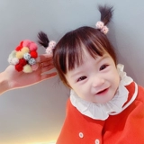 Детская безвредная милая резинка, детский аксессуар для волос, не повреждает волосы