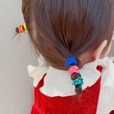 Детская милая резинка для волос, безвредный детский аксессуар для волос, простой и элегантный дизайн, не повреждает волосы
