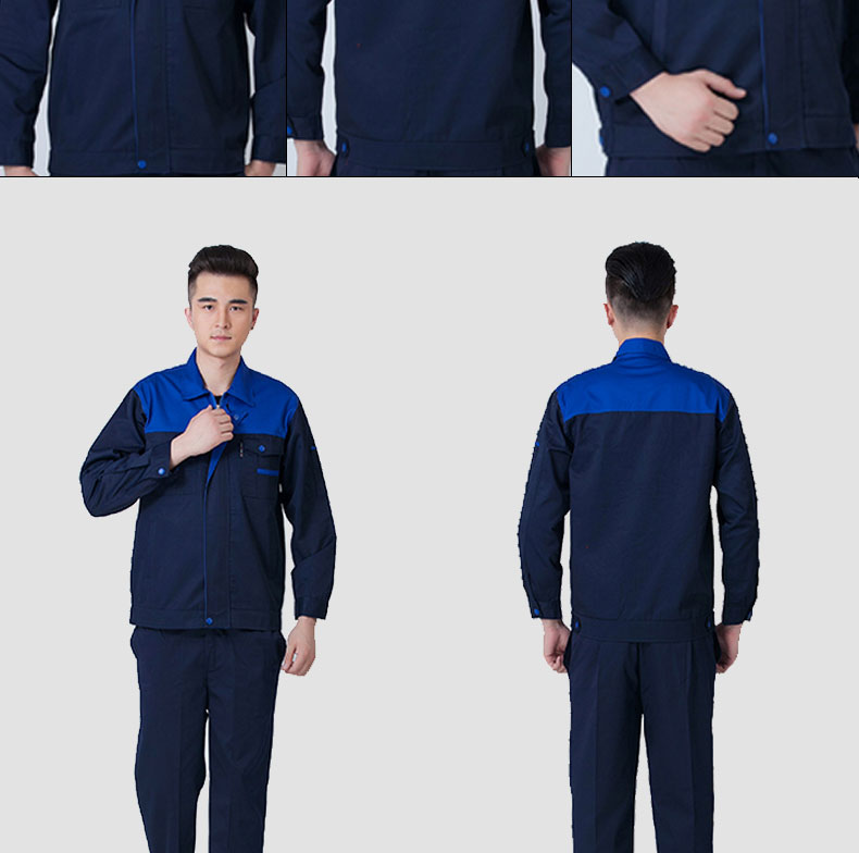 Gree overalls cài đặt sau bán hàng mùa thu và mùa đông áo len tùy chỉnh áo len cotton dài tay dụng cụ phù hợp với mùa thu quần baggy nam