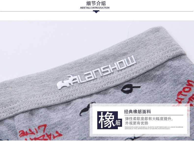 Đồ lót nam Đồ lót nam bằng vải cotton cho nam sịp nam cao cấp