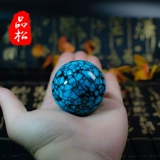 品松 Натуральная природная руда, бирюзовые бусины, украшение-шарик, подвеска, орхидея