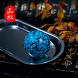 品松 Натуральная природная руда, бирюзовые бусины, украшение-шарик, подвеска, орхидея