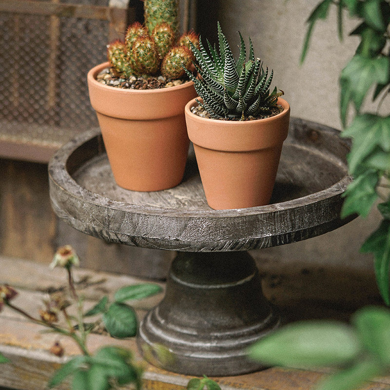 Left Bank Mata Orefan's Silent Wind Round High-Footed Wooden Living Room Solid Wood solid wood Swaying Pieces American Retro