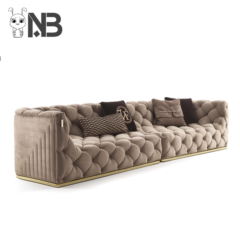 American luxury boutique sofa Size family style Villa Hotel Brief Modern Vintage Sofa Eurostyle Custom Furniture
