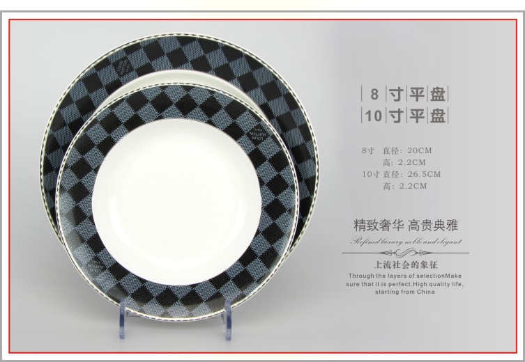 European ipads porcelain tableware suit ipads porcelain ceramic dish dish coffee set with 70 head high relief the see colour box