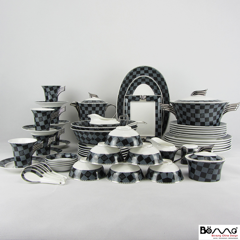 European ipads porcelain tableware suit ipads porcelain ceramic dish dish coffee set with 70 head high relief the see colour box