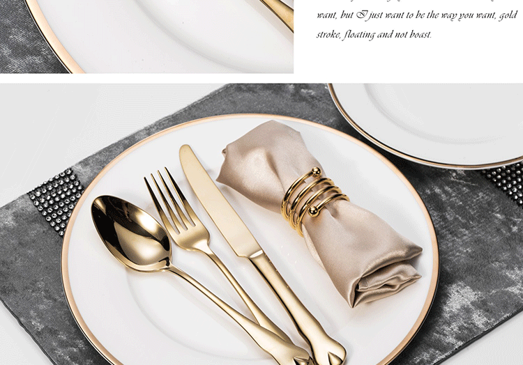 European top - grade steak up phnom penh dish between example set a special dinner plate household creative ipads porcelain tableware suit