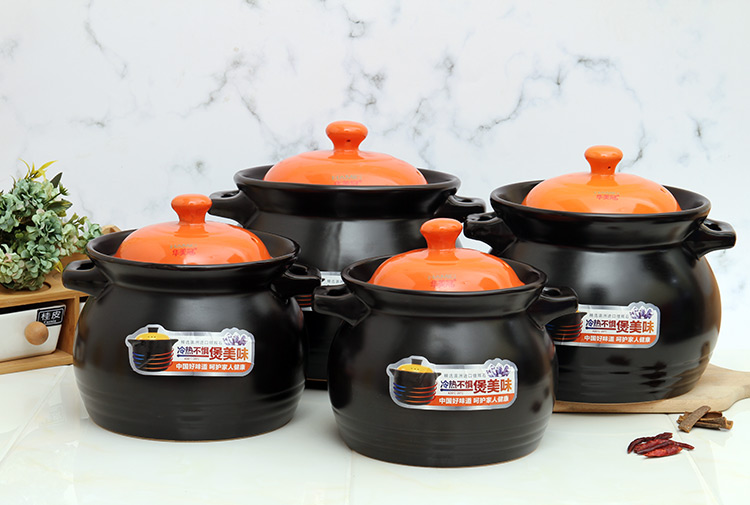 Casserole stew high - temperature crock soup pot ceramic Casserole pot soup pot household gas size capacity