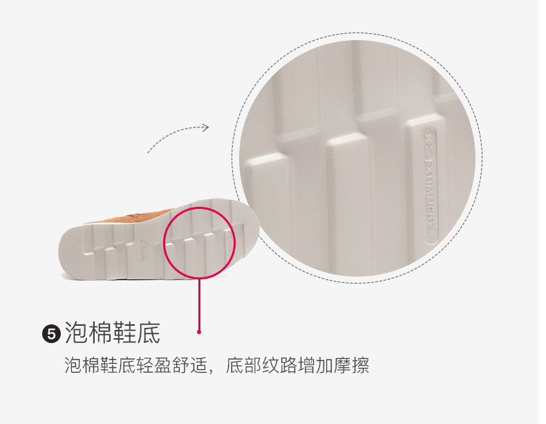 clarks其乐 中大童 切尔西短牛皮靴 图5
