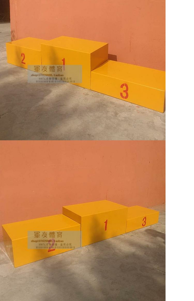 Bục thi đấu / bục / giải thưởng bảng thép và thiết bị hiện trường bằng gỗ có thể được tùy chỉnh - Thiết bị thể thao điền kinh thiết bị tập thể dục