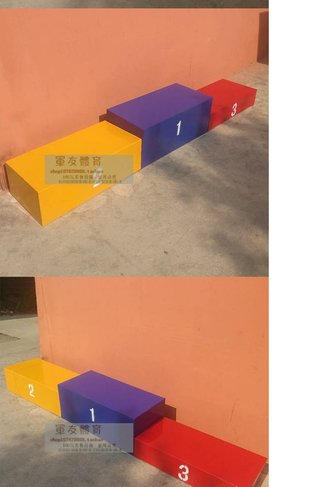 Bục thi đấu / bục / giải thưởng bảng thép và thiết bị hiện trường bằng gỗ có thể được tùy chỉnh - Thiết bị thể thao điền kinh thiết bị tập thể dục