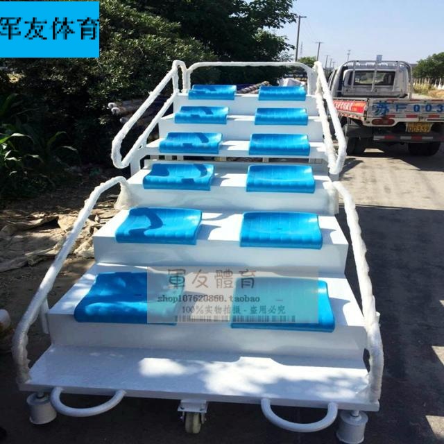 Telescopic Referee Table Gymnasium Gymnasium Outdoor Stadium Mobile stands 10 12 12 18 24 seats 24 seats
