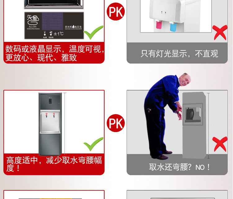 máy lọc nước điện máy xanh Ailong thẳng uống đài phun nước thương mại trường học lớn khách sạn nhà máy cửa hàng trà công suất lớn điện bước nước nóng - Nước quả máy lọc nước kangaroo hydrogen điện máy xanh