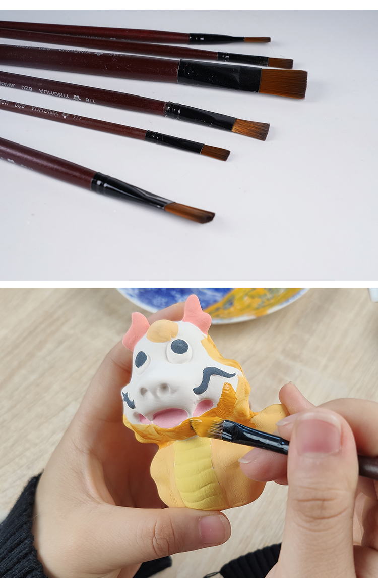 Clay music pottery gouache pens 6 suit special acrylic paint art painting watercolor oil paints