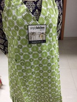 Fashion cute princess apron Korean beauty salon sexy sleeveless personality bib nail work clothes Kitchen meal list