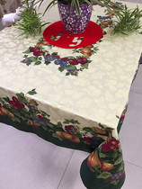 American country thick pound jacquard fruit picture tablecloth printing pastoral creative dormitory tablecloth dining room living room fabric art