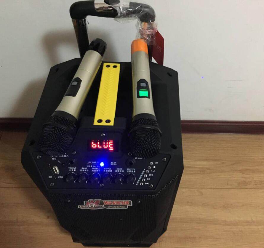 K Song Sound Wave Court QX1223 Ractone High Power Bluetooth Long Sequel Large Square Dance Full K Song