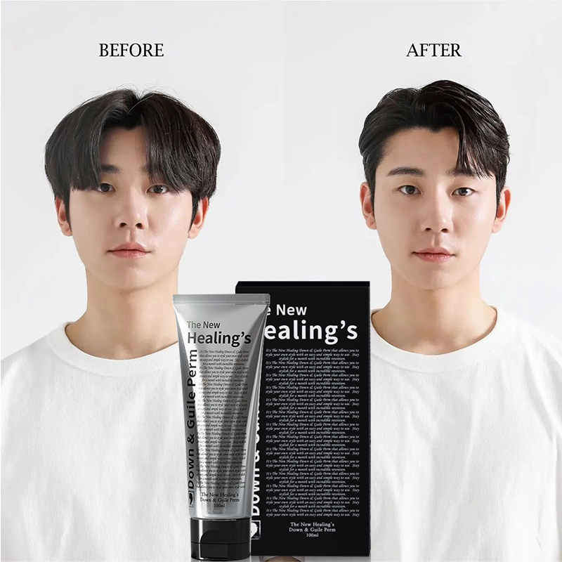 Korean Moeta Korean-Style Bangs Styling Cream, Sideburn Softening, Hair Root Correction, Smooth Perm, Men's Hair Softener