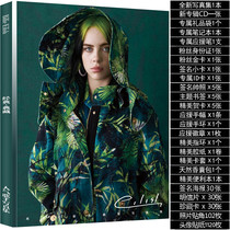 billie eilish Billy Ellish wrote a picture of the album signed poster poster