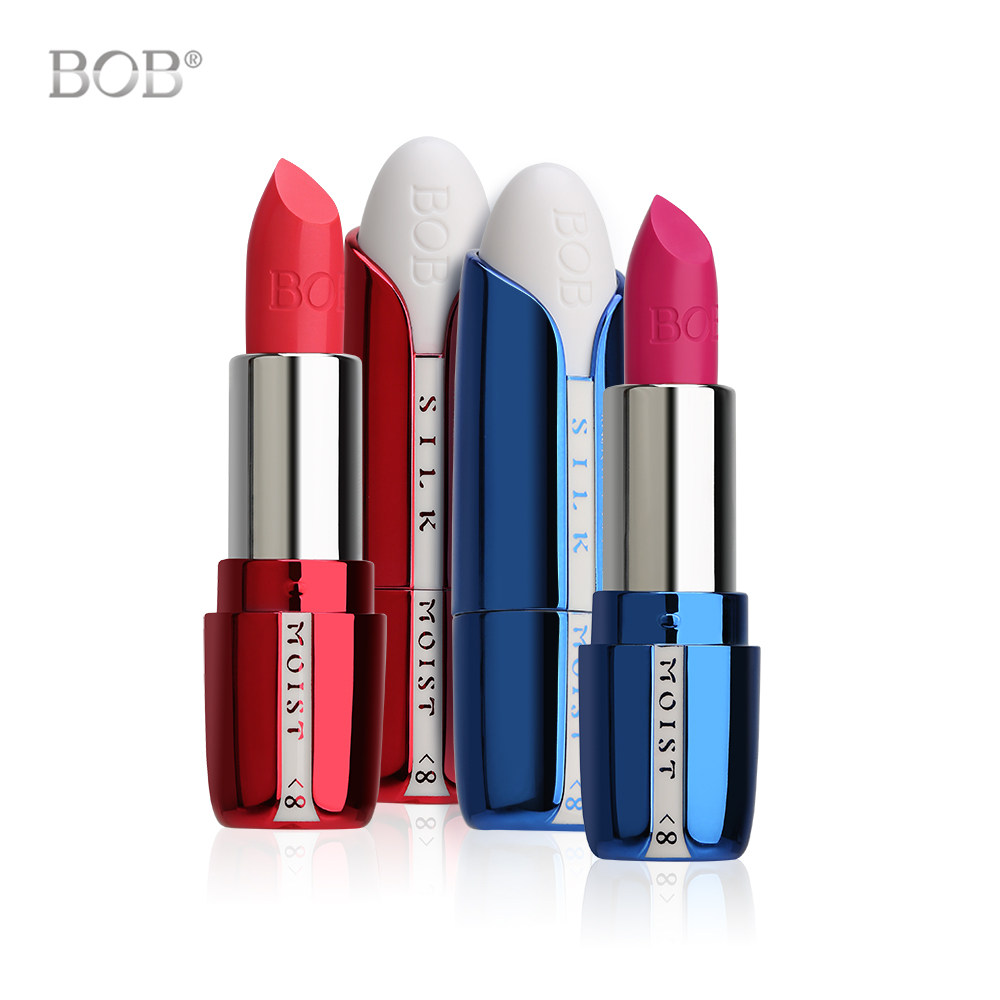 Silk Lipstick Lipstick Female Moisturizing Big Brand Evaluation Student Retro Red Bean Paste Orange