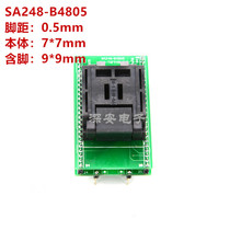 QFP48(0 5) Burner FPQ-48-0 5-06 SA248-B4805 Burning Test Block IC Socket