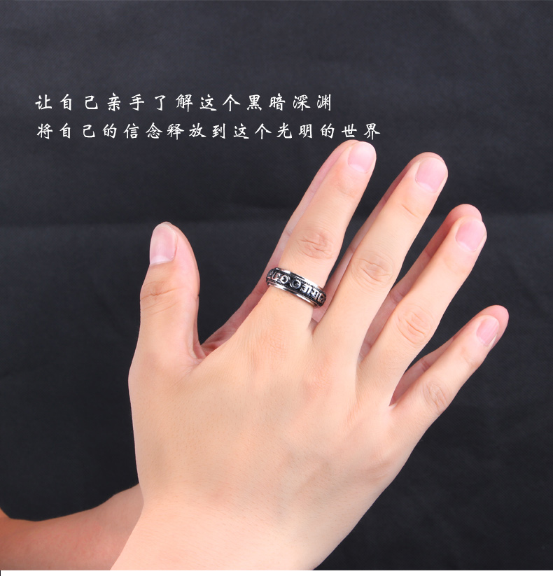 Bague homme en Acier au titane - Ref 3089149 Image 18