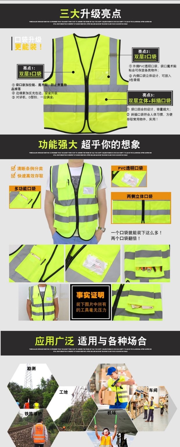 lưới an toàn cho cầu thang An toàn vest phản quang trang web phản chiếu an toàn vest xây dựng cảnh báo bảo vệ vest in xe máy đi gang tay bao ho lao dong