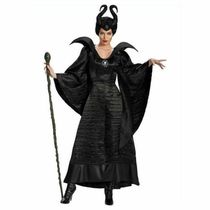 Halloween Witch Cosplay Outfit Movie Maleficent Costume Evil