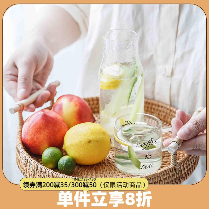 Rattan Fruit Dish Days Style Bread Basket Steamed Bread Basket For Afternoon Tea Cutlery Cutlery Double Ear Candy Count Heart Disc Round