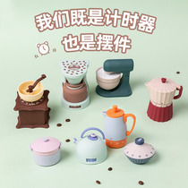 Timer Girl Heart Kitchen Secondary Creative Cute Baking Alarm Bell Cooking Remind Time Management Timer